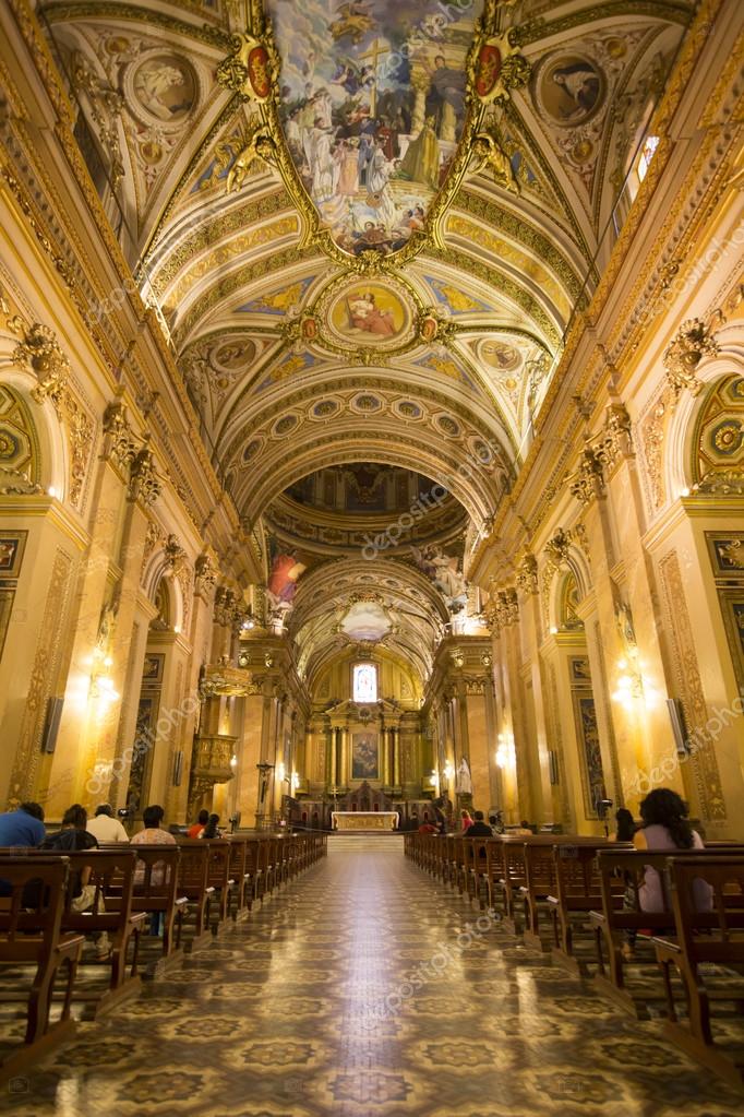 Plafond De La Cathedrale De Cordoba Argentine