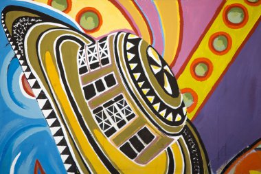 Duvar yazılarını ve Street sanat Bogota