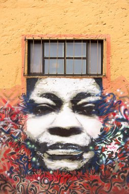 Duvar yazılarını ve Street sanat Bogota