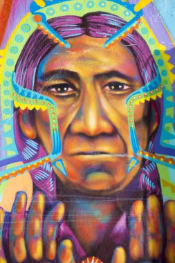 Duvar yazılarını ve Street sanat Bogota