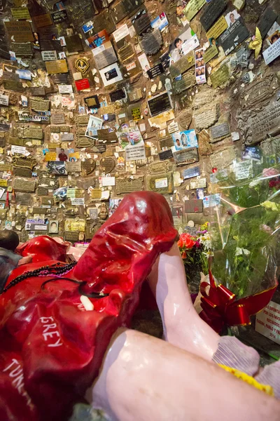 Интерьер памятника погибшей Корреа, Аргентина — стоковое фото