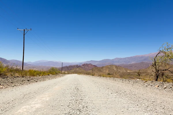 Nationalstraße 40 im Norden Argentiniens — Stockfoto