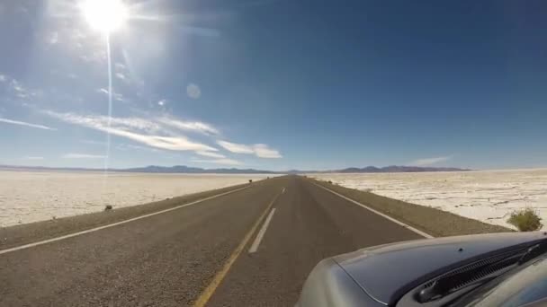 Ulusal yol 40 Kuzey Arjantin — Stok video