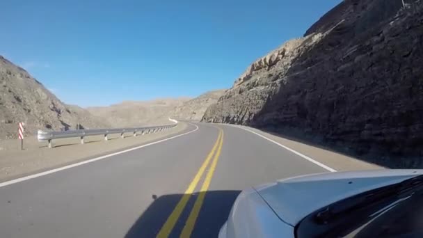 Montañas y carretera 40 en Argentina — Vídeo de stock