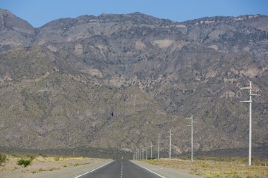 Dağlar ve düz yol 40 Arjantin