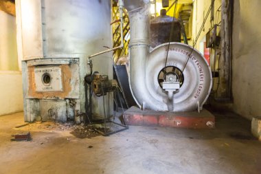 Vintage kahve endüstrisi Kolombiya iç