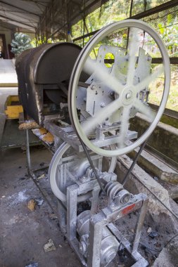 Vintage kahve endüstrisi Kolombiya iç