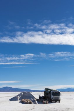 Tuz sanayi Salinas Grande, Jujuy Eyaleti, Arjantin