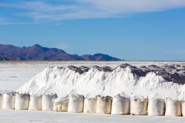 Tuz sanayi Salinas Grande, Jujuy Eyaleti, Arjantin