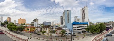 Panorama of Manaus urban cityscape, Brazil