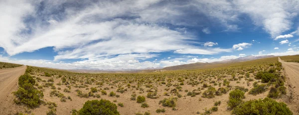 4 x 4 stopy v horách Eduardo Avaroa rezervy, Bolívie — Stock fotografie