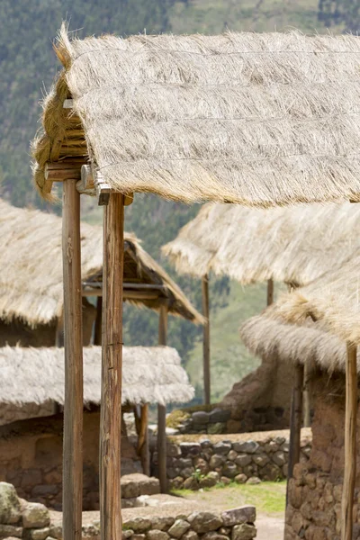 Ruinerna i Pisac i Urubambadalen nära Cusco, Peru — Stockfoto