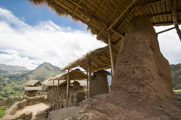 Ruin Pisac w Urubamba valley w pobliżu Cuzco, Peru — Zdjęcie stockowe