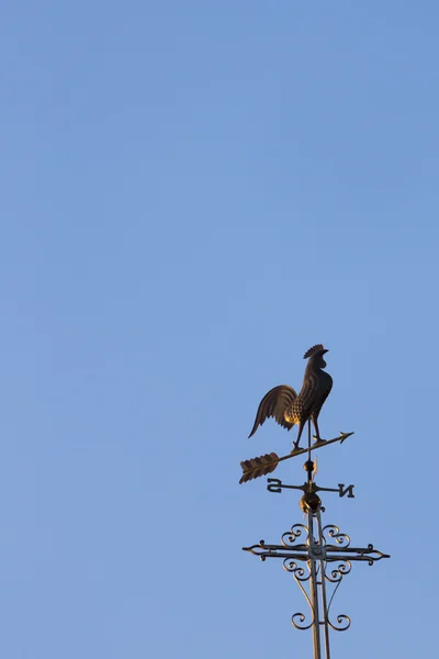 Weathercock sulla cima di una chiesa a Boa Vista, Brasile — Foto Stock
