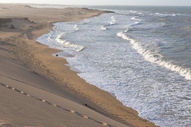 Vahşi plaj ve muhteşem Sahili La Guajira, Colombia