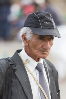 Bogota üst düzey Kolombiyalı adam portresi