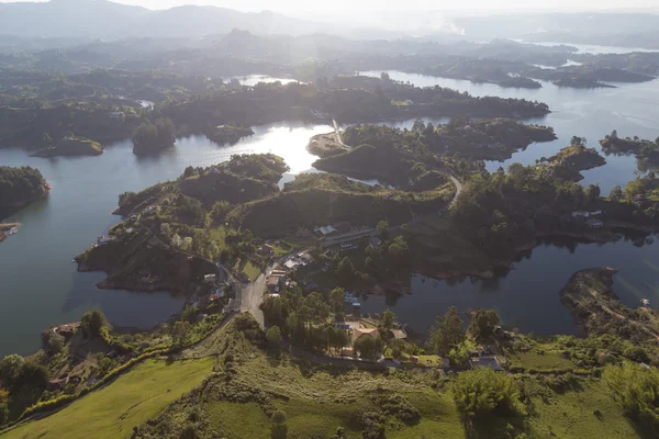 Göller ve Adaları'nda Guatape: Antioquia, Colombia