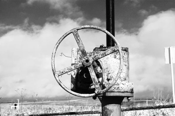 Gas Pipeline, valve — Stock Photo, Image