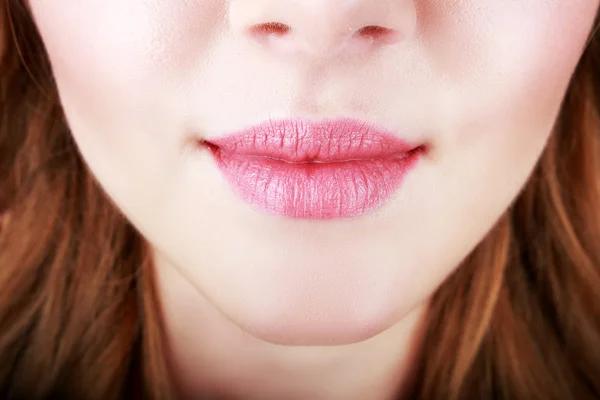 Hermosos labios perfectos — Foto de Stock