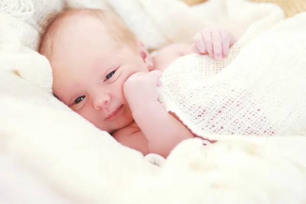 Kız bebek uyku — Stok fotoğraf