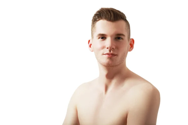 Молодой человек без рубашки — стоковое фото