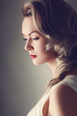 Yumuşak portre Retro tarz