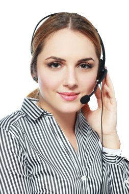 gülümseyen kadın işleç