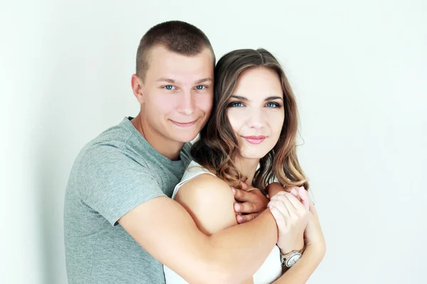 Portrait of happy couple — Stock Photo, Image