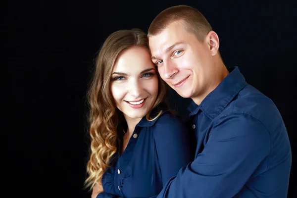 Retrato de pareja feliz —  Fotos de Stock