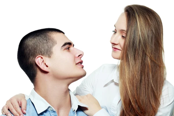 Jovem casal feliz — Fotografia de Stock