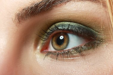 güzel kadınsı göz 