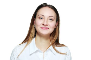  İş adamı kameraya bakıyor