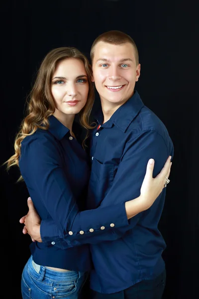 Retrato de pareja feliz — Foto de Stock