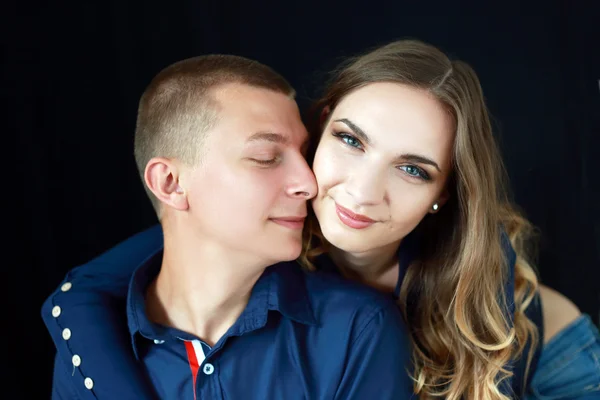 Retrato de casal feliz — Fotografia de Stock