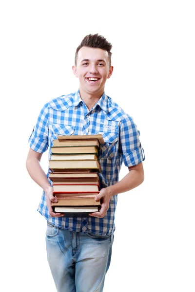 Studentenboeken van bedrijf — Stockfoto