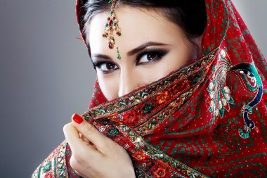 Indian beauty face