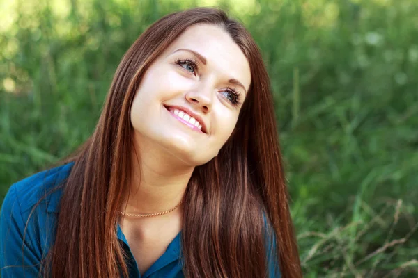 Hermosa cara de mujer — Foto de Stock