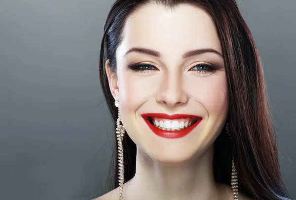 Young model with glamour makeup — Stock Photo, Image