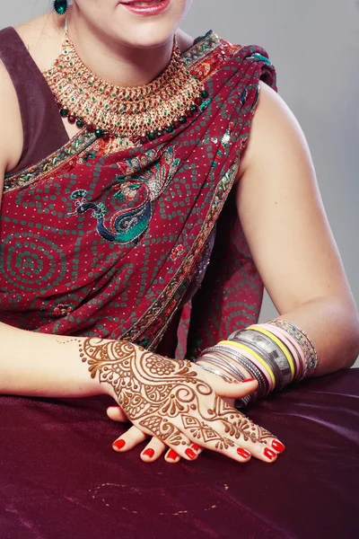 Diseño de henna — Foto de Stock