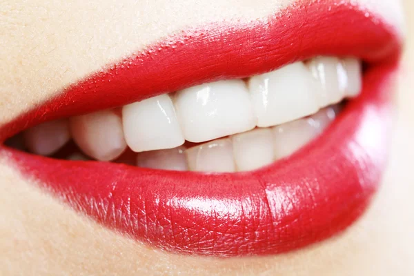 Bright gloss lips make-up — Stock Photo, Image