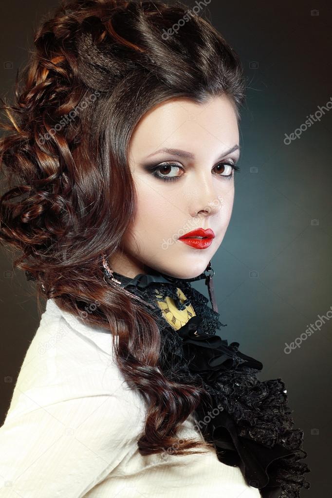 Victorian Goth | Gothic hairstyles, Goth hair, Victorian hairstyles