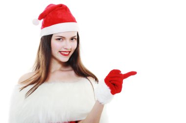 Noel kadın için bir şey işaret