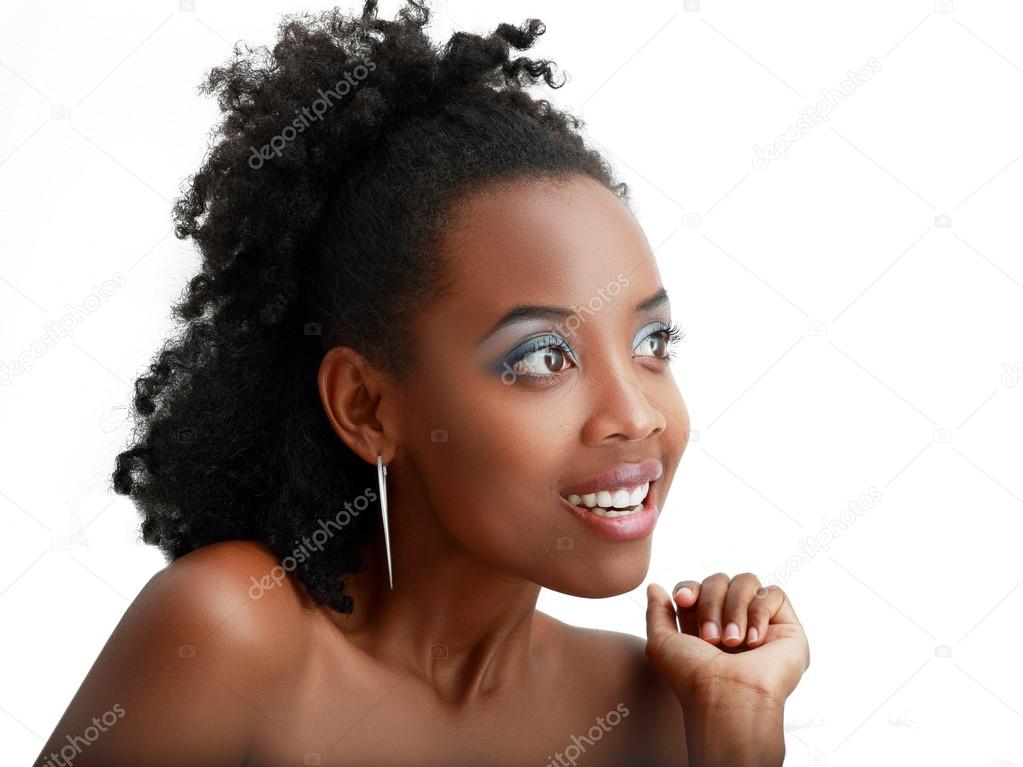 african young woman