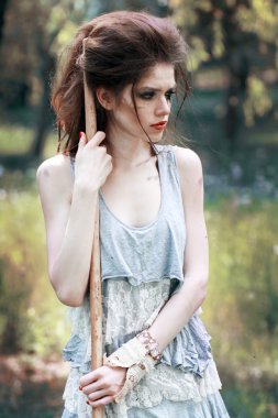 Moda stil Cinderella kadında