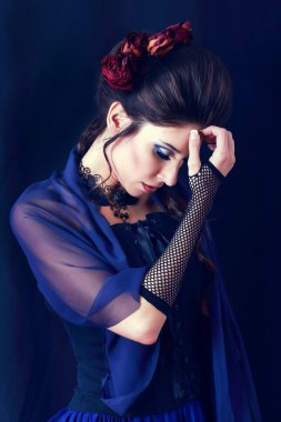Vampir Victoria tarzı kadın