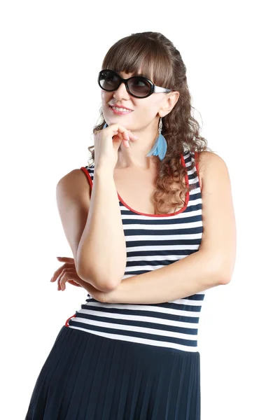 Woman wearing sunglasses — Stock Photo, Image