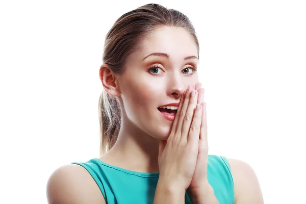 Happy smiling woman — Stock Photo, Image