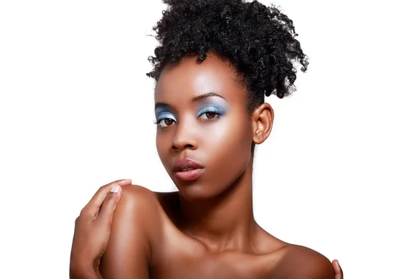 Black woman posing — Stock Photo, Image