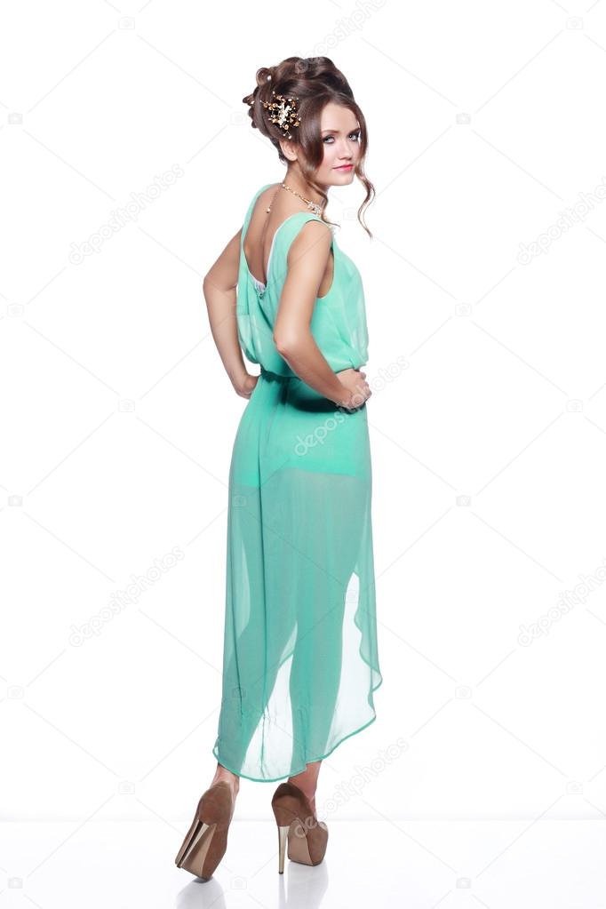 mint kleur jurk mint kleur jurk