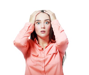 rahatsız güzel kadın